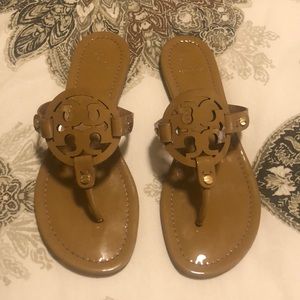 Tory Burch Patent Miller Sandal 8.5